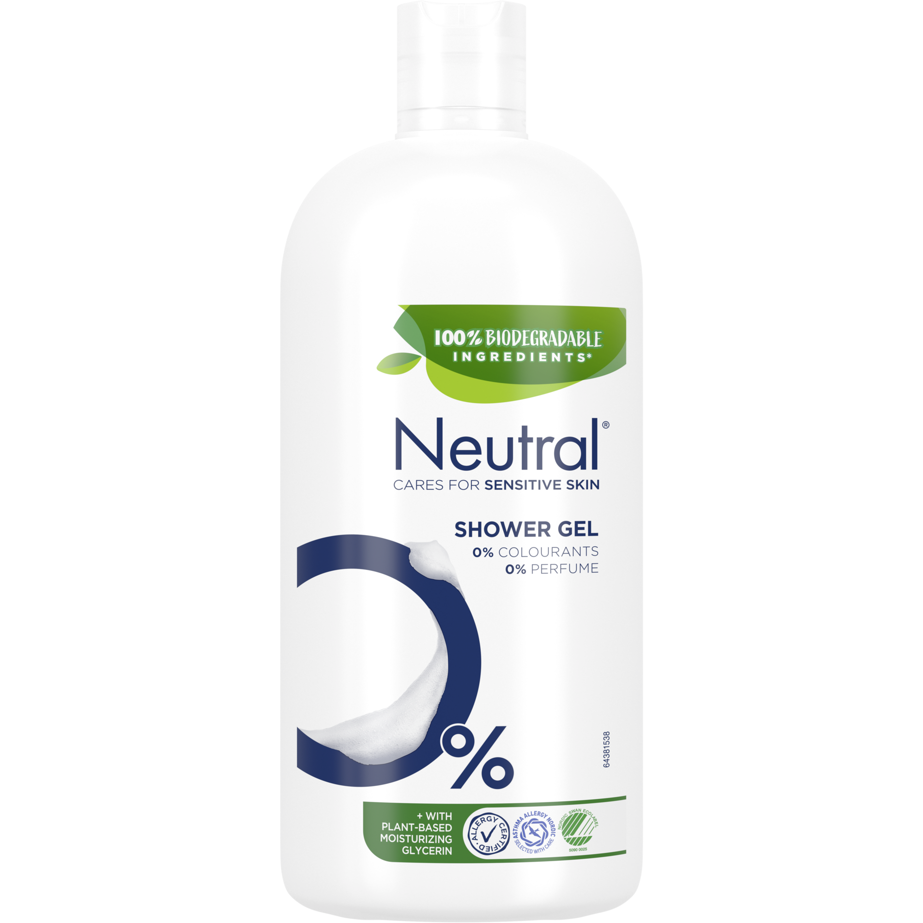 Neutral 0% Parfumvrije Douchegel 900 ML