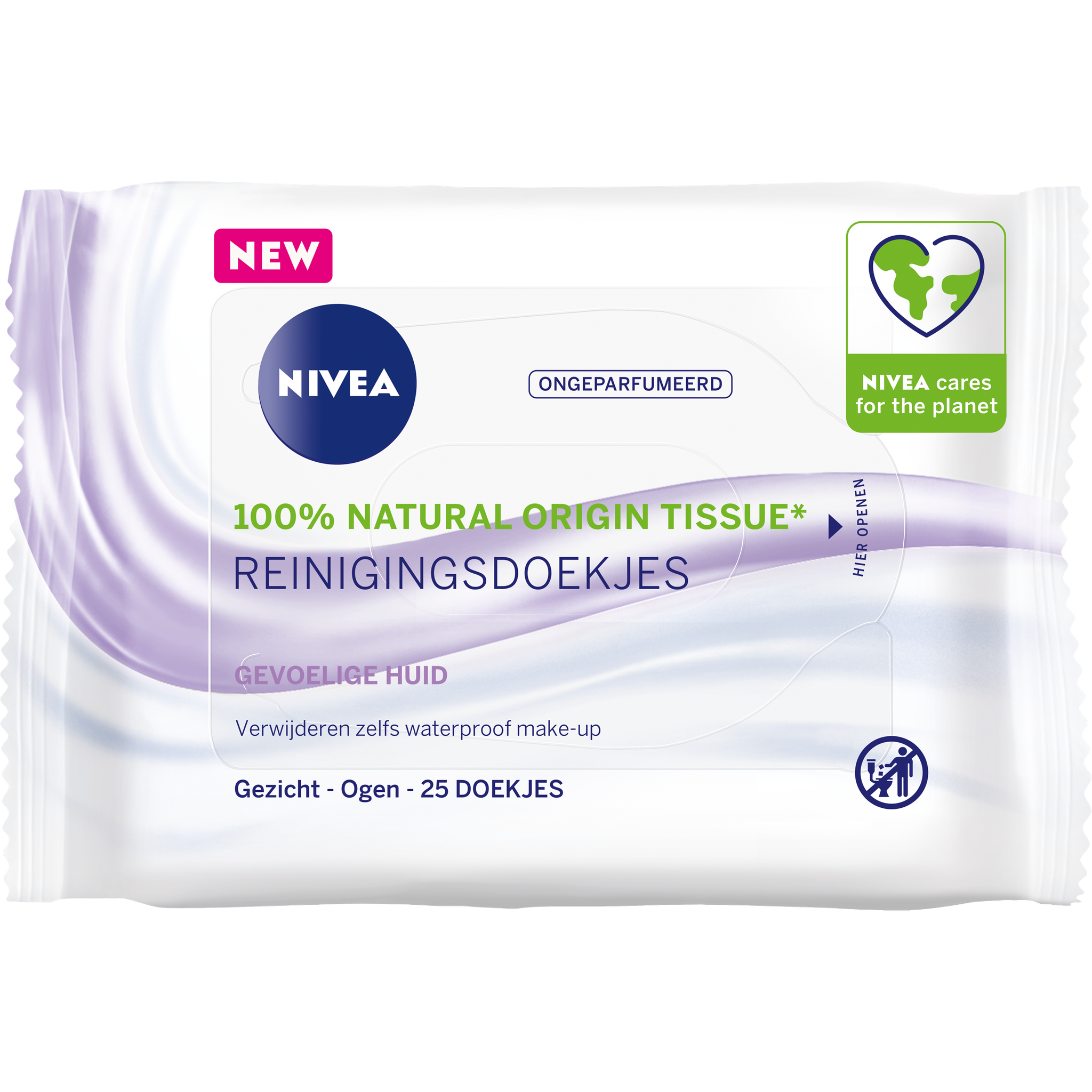 NIVEA Sensitive Reinigingsdoekjes 25 stuks