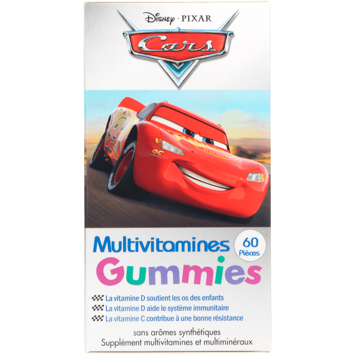 Disney Cars Multivitaminen Gummies 60 stuks