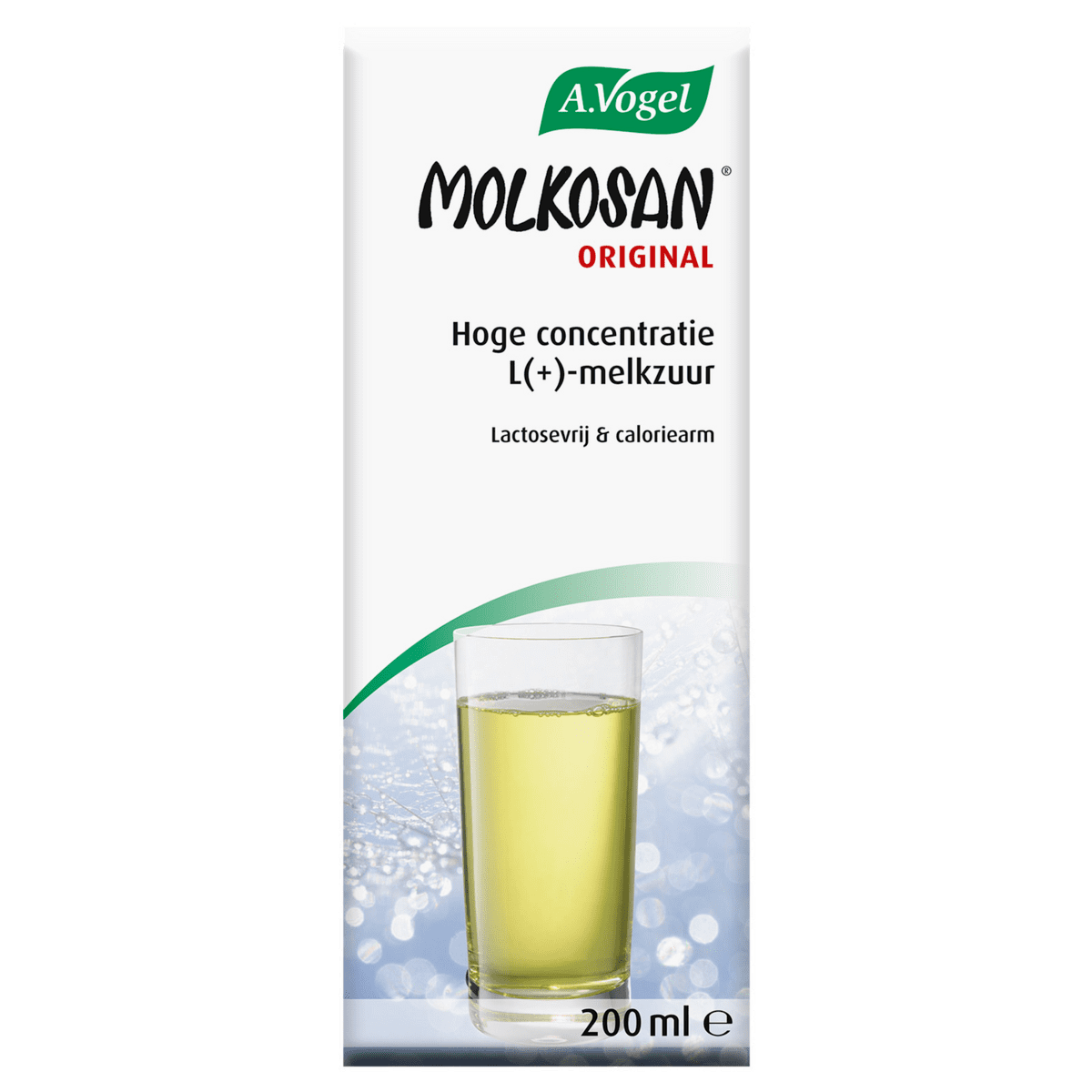 A.Vogel Molkosan Melkwei Lactosevrij en Caloriearm Drank 200 ML