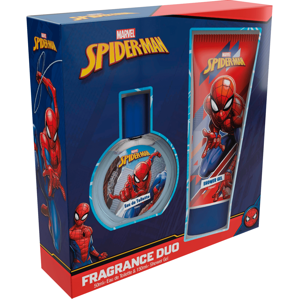 Corsair Eau De Toilette 50 ML & Shower Gel 150 ML Spiderman