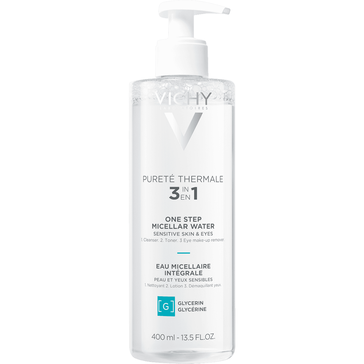 Vichy Pureté Thermale Micellair Mineraalwater Gevoelige Huid 400 ML