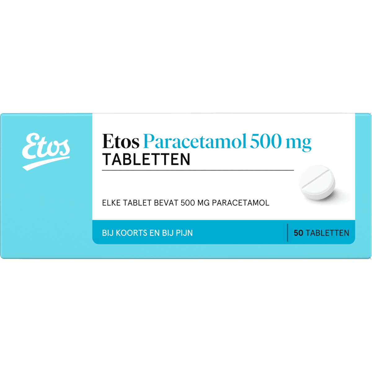 Etos Paracetamol 500 MG Tabletten 50 stuks