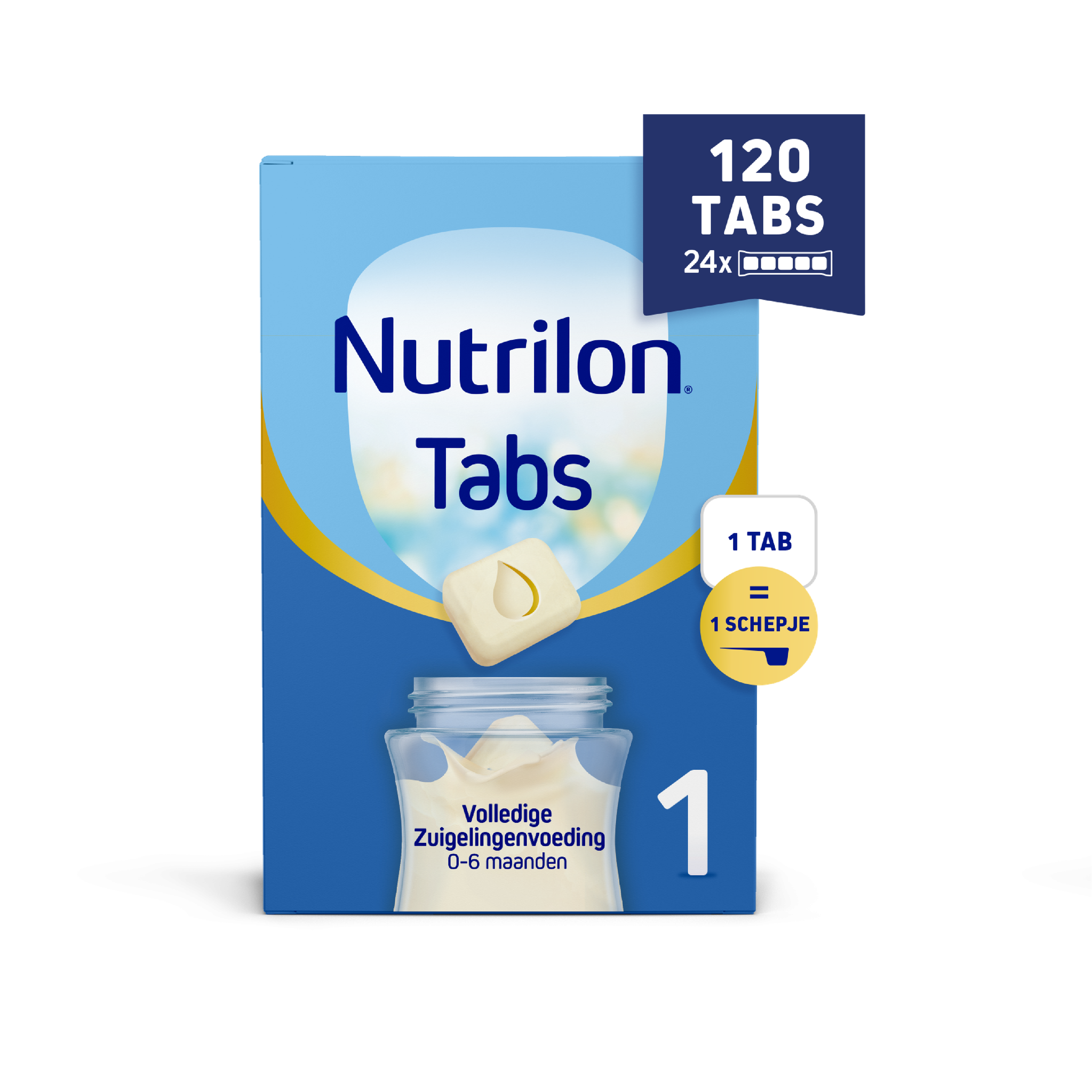 Nutrilon Tabs 1 Volledige Zuigelingenvoeding 0-6 Maanden