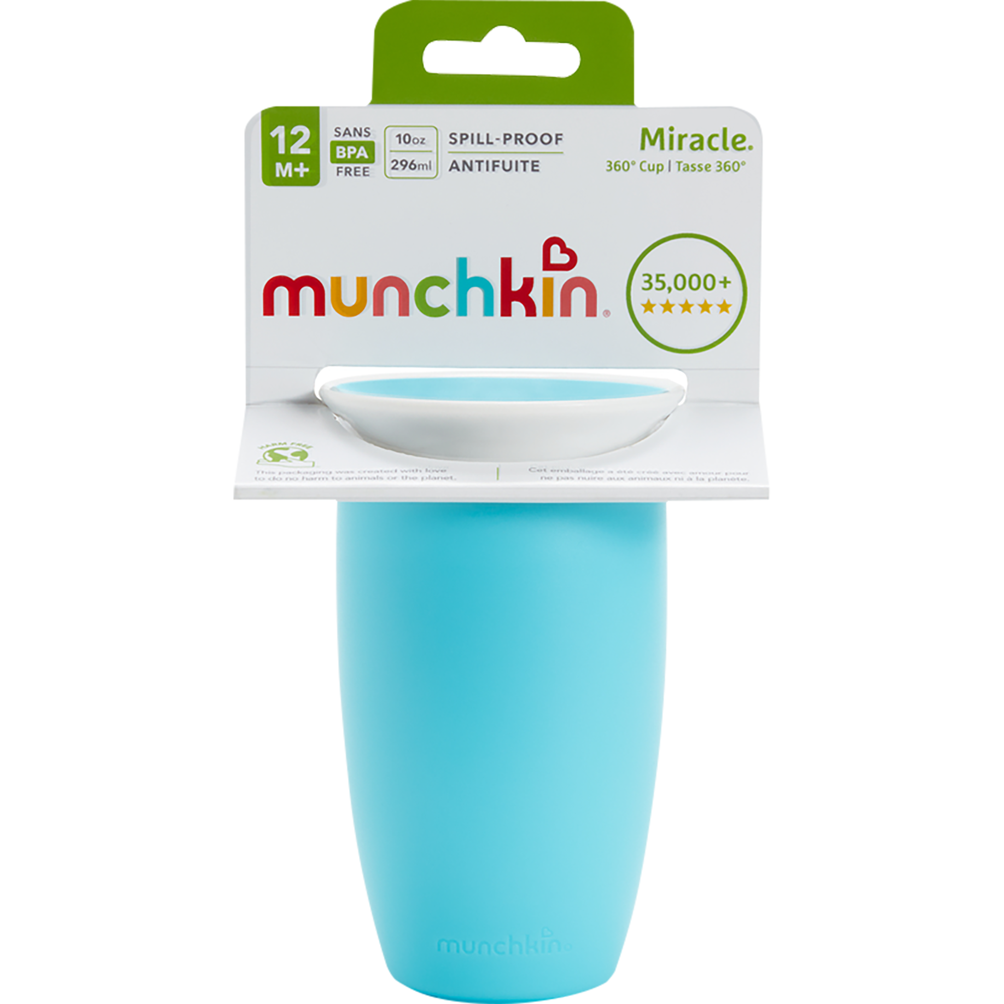 Munchkin Miracle 360° Sippy Anti-Lek Drinkbeker Blauw