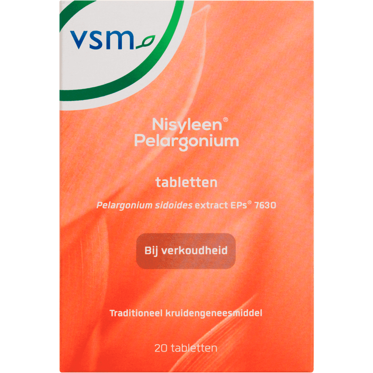 Vsm Nisyleen Pelargonium Tabletten 20 gram