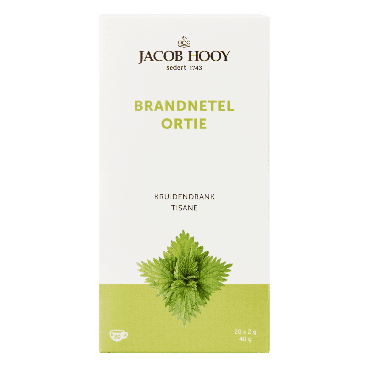 Jacob Hooy Theezakjes Brandnetel 20 stuks