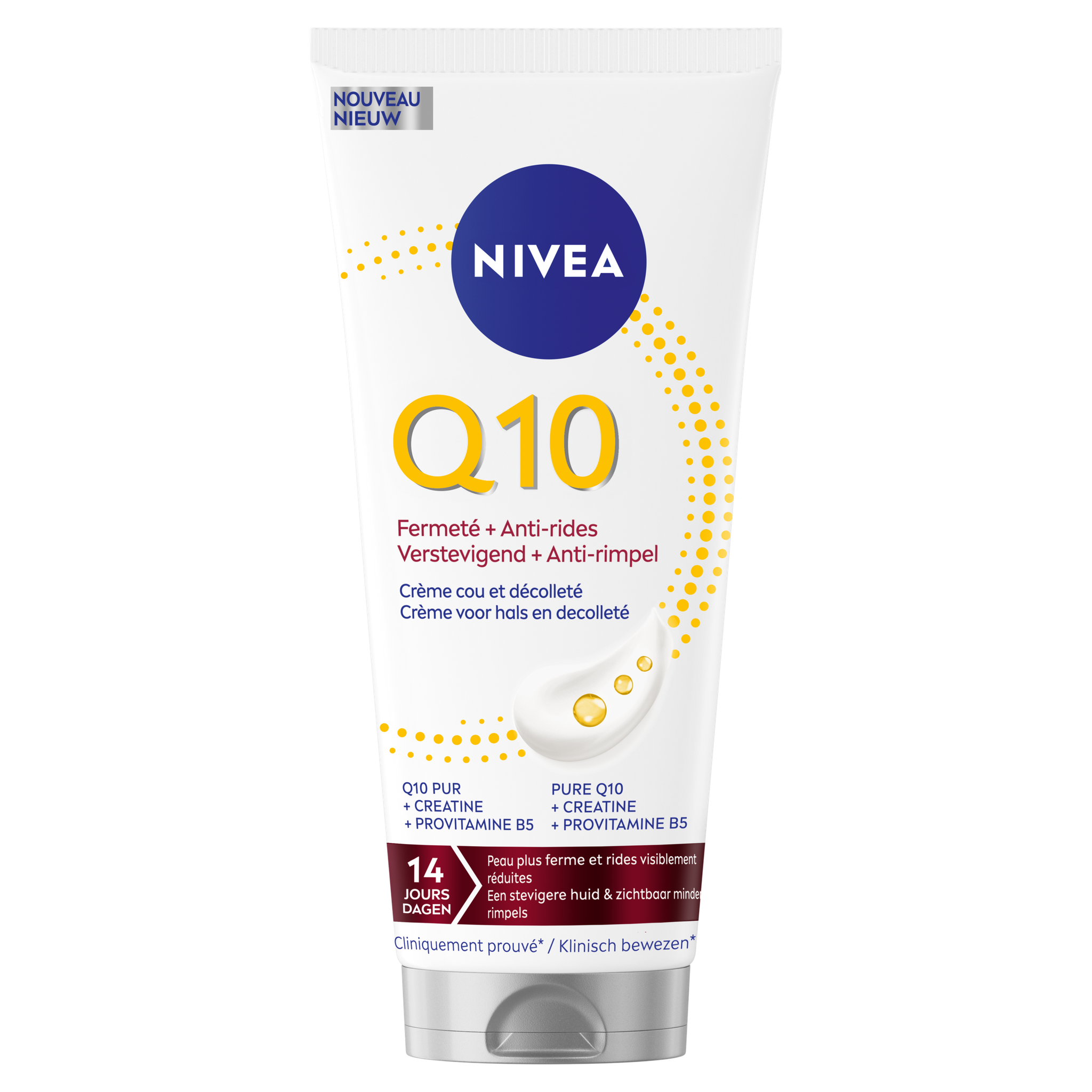 NIVEA Q10 Anti-rimpel Hals & Decolleté Crème 200 ML