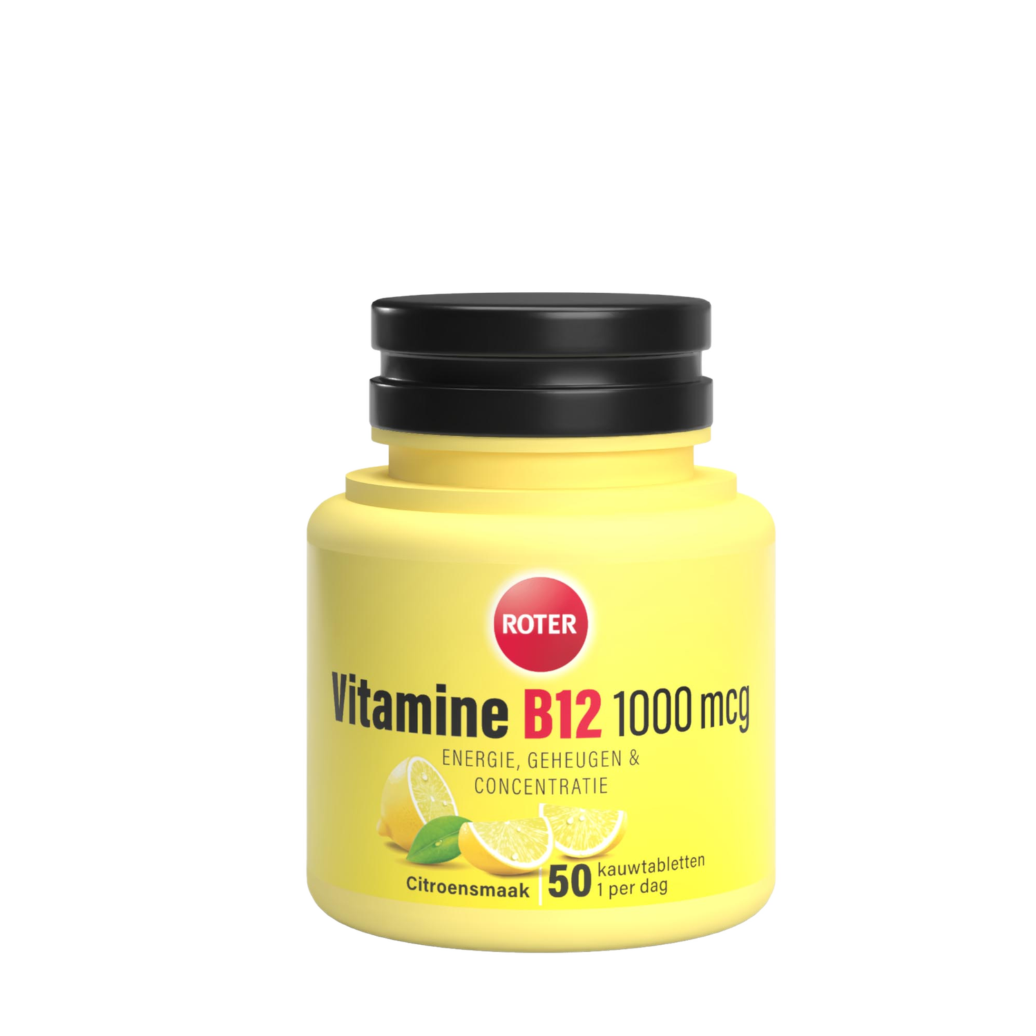 Roter Vitamine B12 1000Mg Citroen 50 Stuks