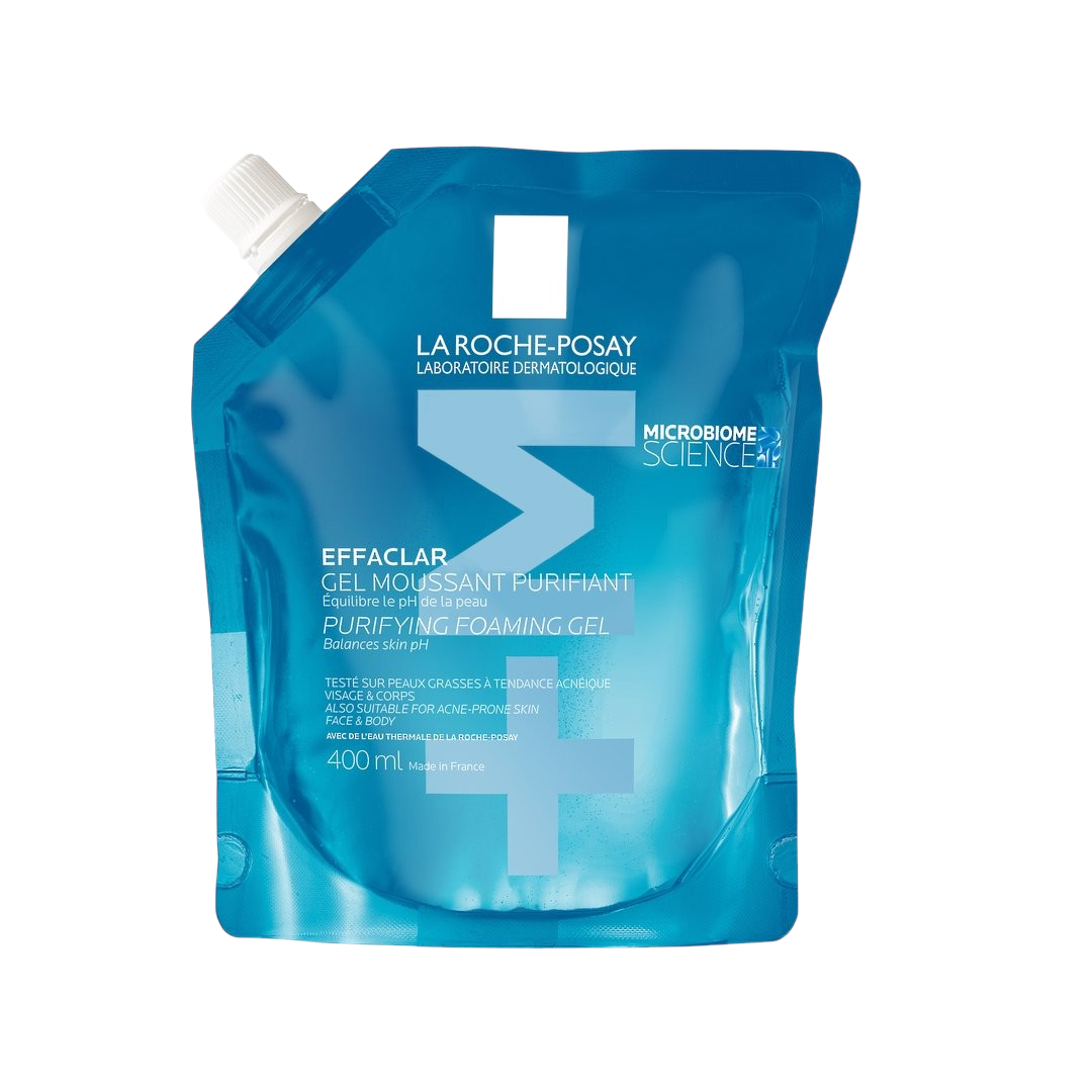 La Roche-Posay Effaclar Zuiverende Reinigingsgel +M Navulling 400 ML