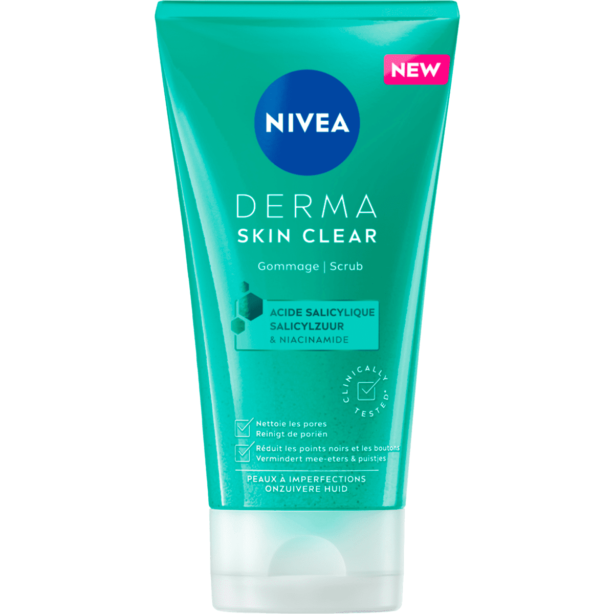 NIVEA Derma Skin Clear Scrub Onzuivere Huid 150 ML