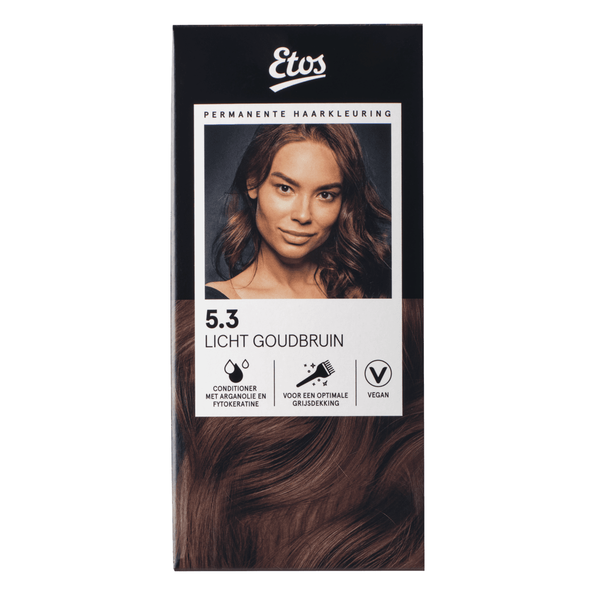 Etos Permanente Haarkleuring 5.3 Licht Goudbruin
