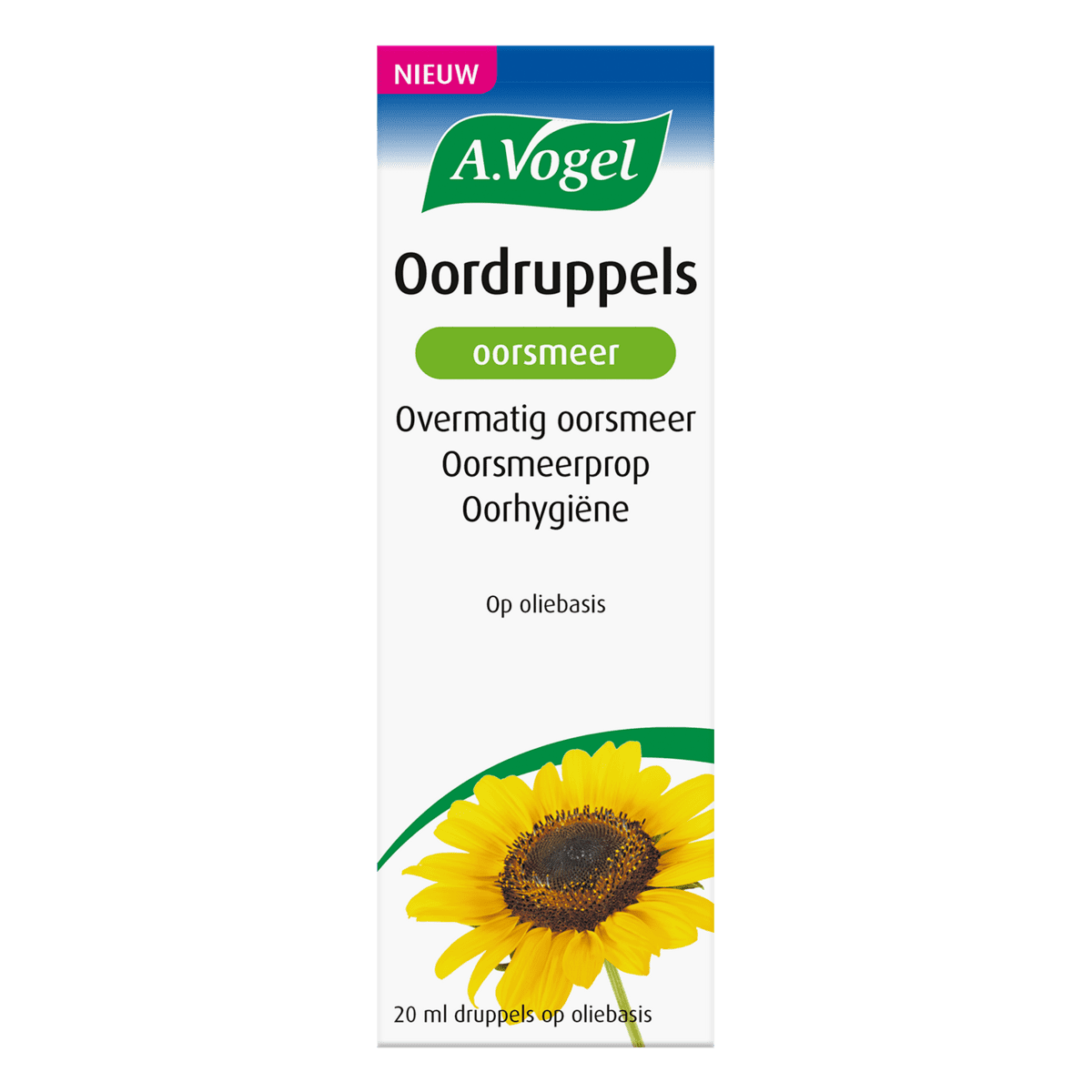 A.Vogel Oordruppels oorhygiëne Reinigt de Gehoorgang Druppels 20 ML