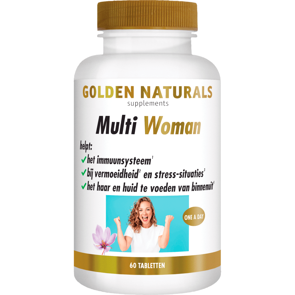 Golden Naturals Multi Woman Tabletten 60 stuks