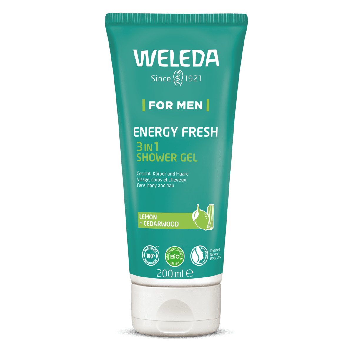 WELEDA Men Energy Fresh 3-in-1 Douchegel 200 ML