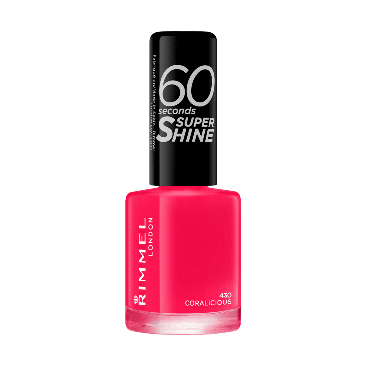 Rimmel London 60 Seconds SuperShine Nagellak 430 Coralicious 8 ML