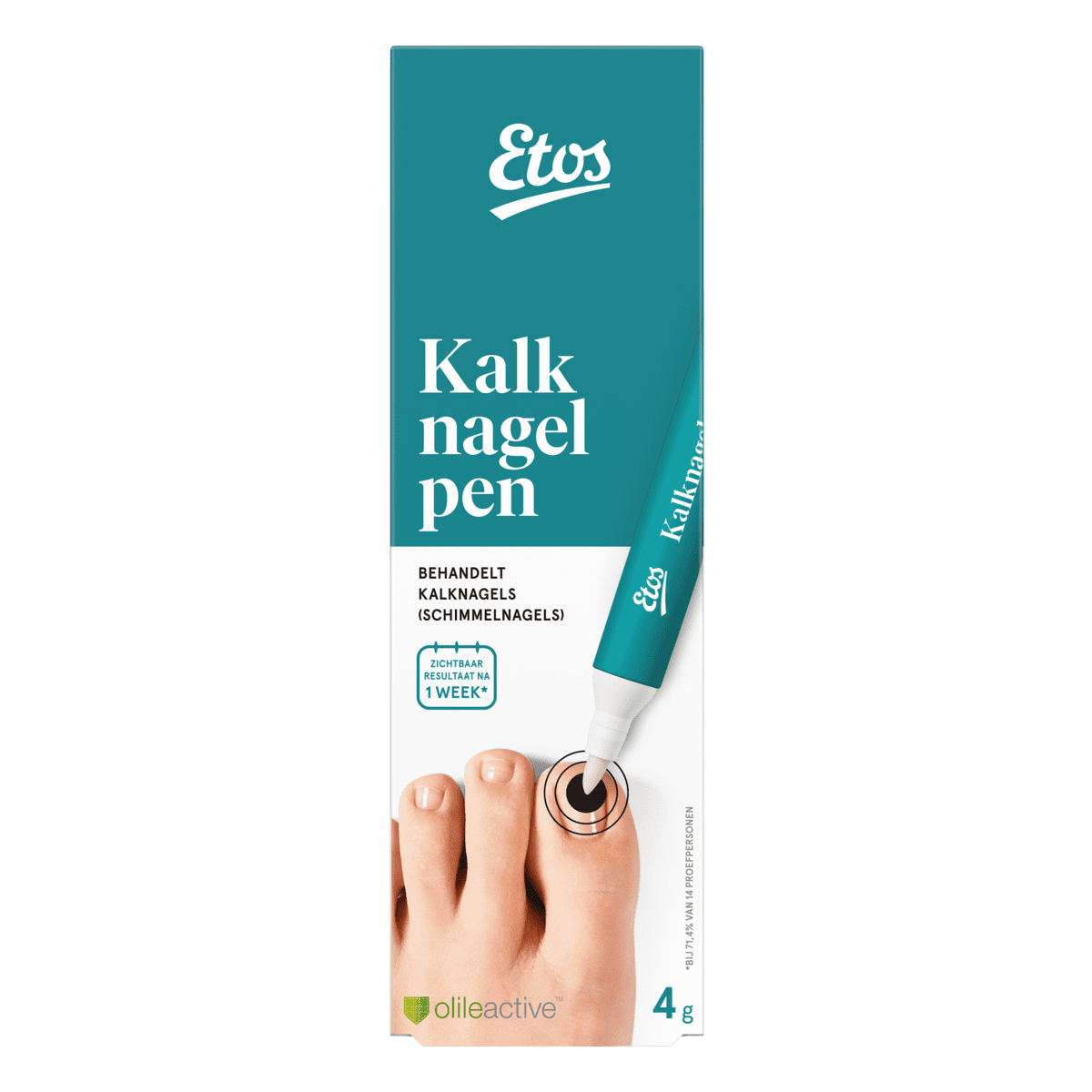 Etos Kalknagel Pen Complete Set 4 ML