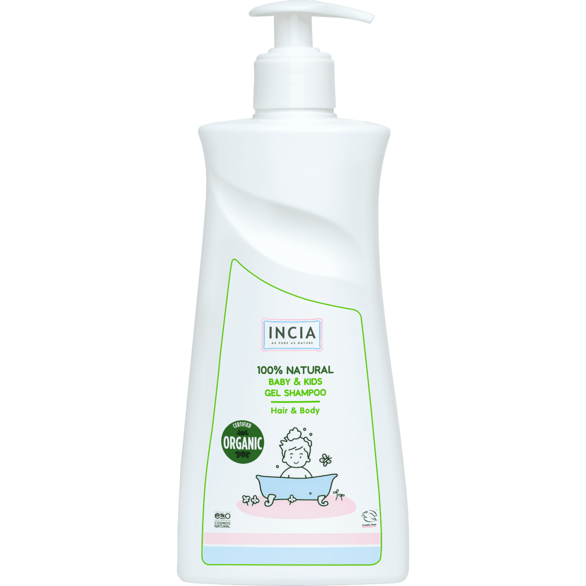 INCIA Natuurlijke Kinder Shampoo 350 ML