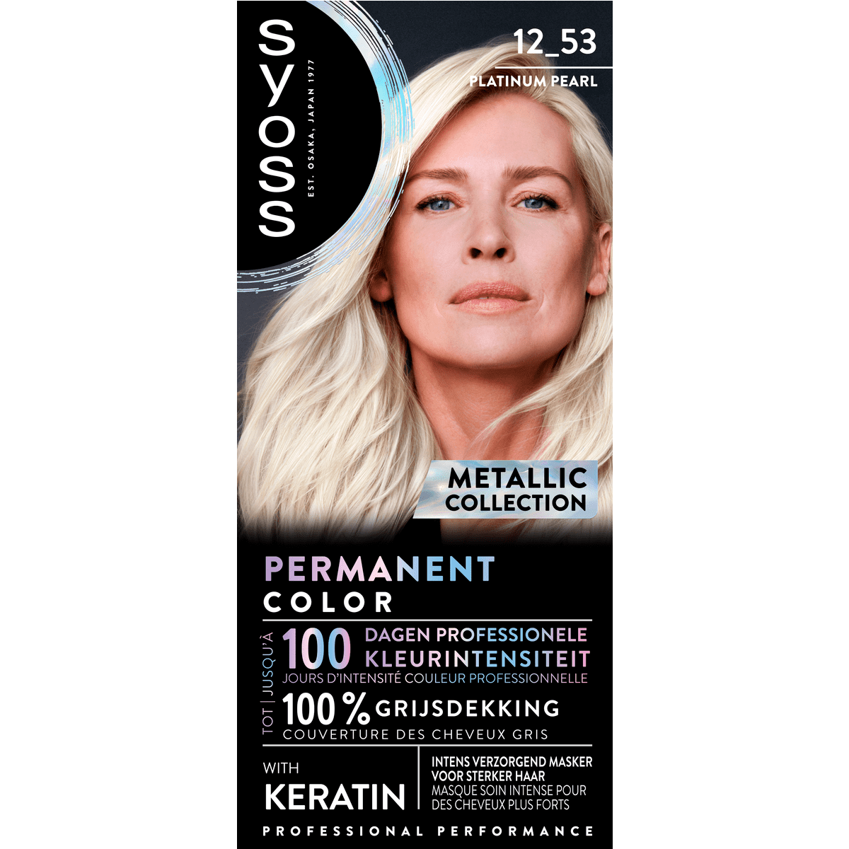 Syoss Metallic Collection Haarverf 12-53 Platinum Pearl