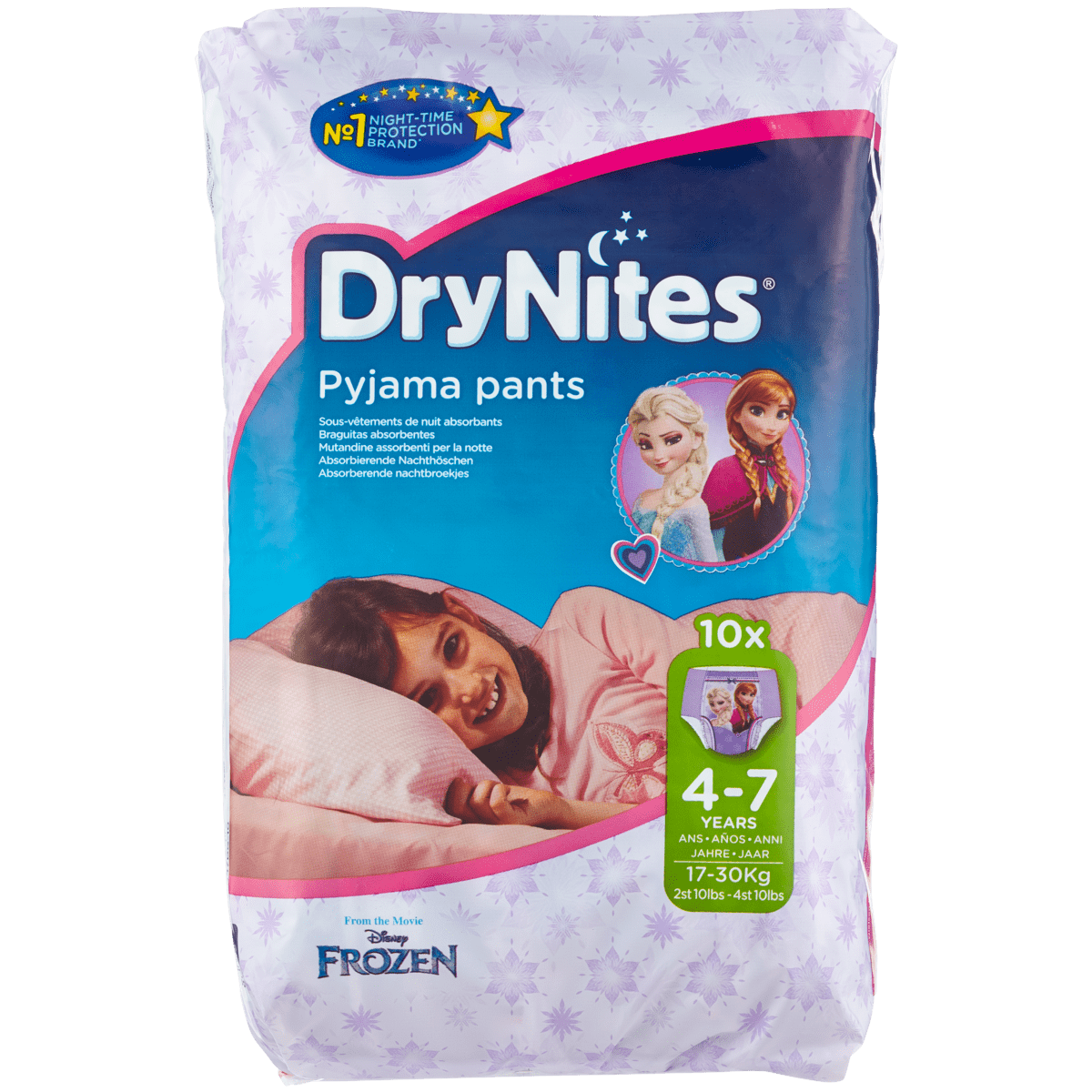 Huggies DryNites Girls Pyjama Pants 47 10 EA Etos