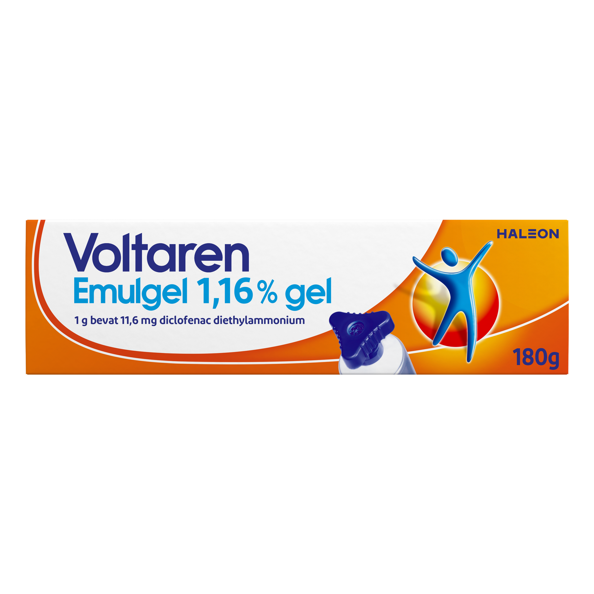 Voltaren Emulgel 1,16% Diclofenac Gewrichtspijn Knie Vinger 180 gram