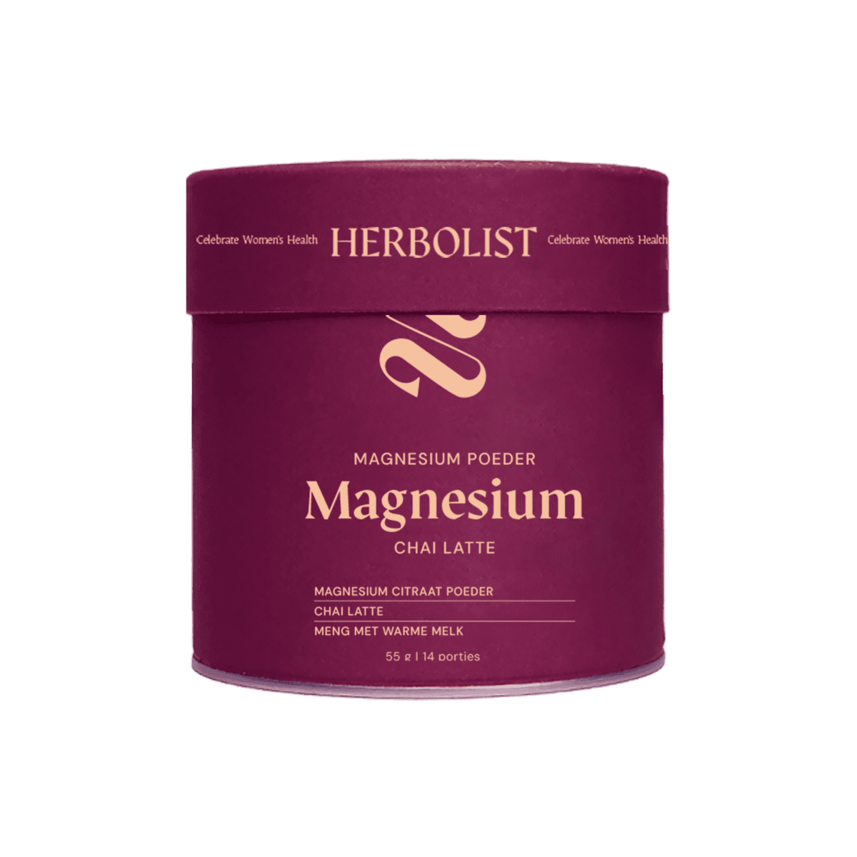 Herbolist Magnesium Poeder Beauty Chai Latte 55 gram