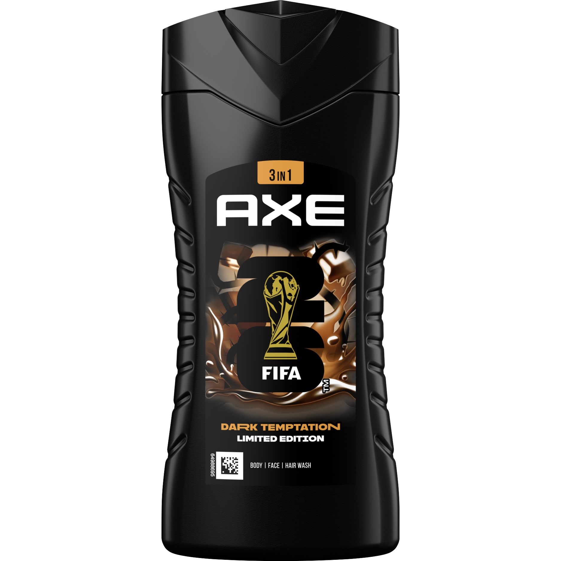 AXE Dark Temptation 3-in-1 Douchegel 250 ML