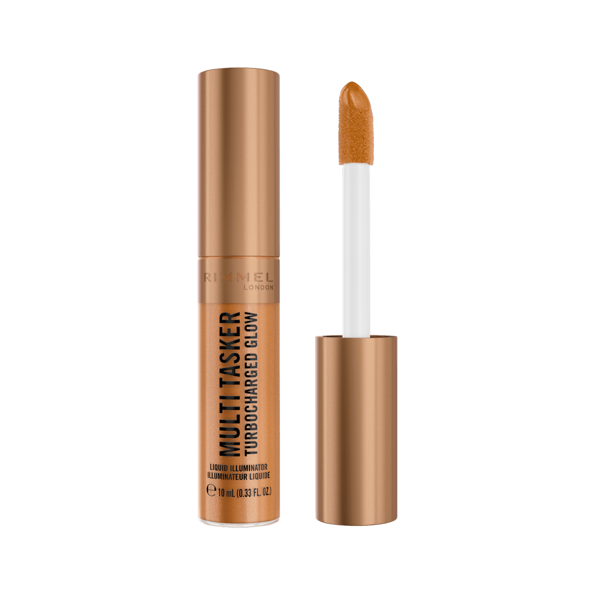 Rimmel London Multi-Tasker Turbocharged Glow Liquid Illuminator Bronzer 008