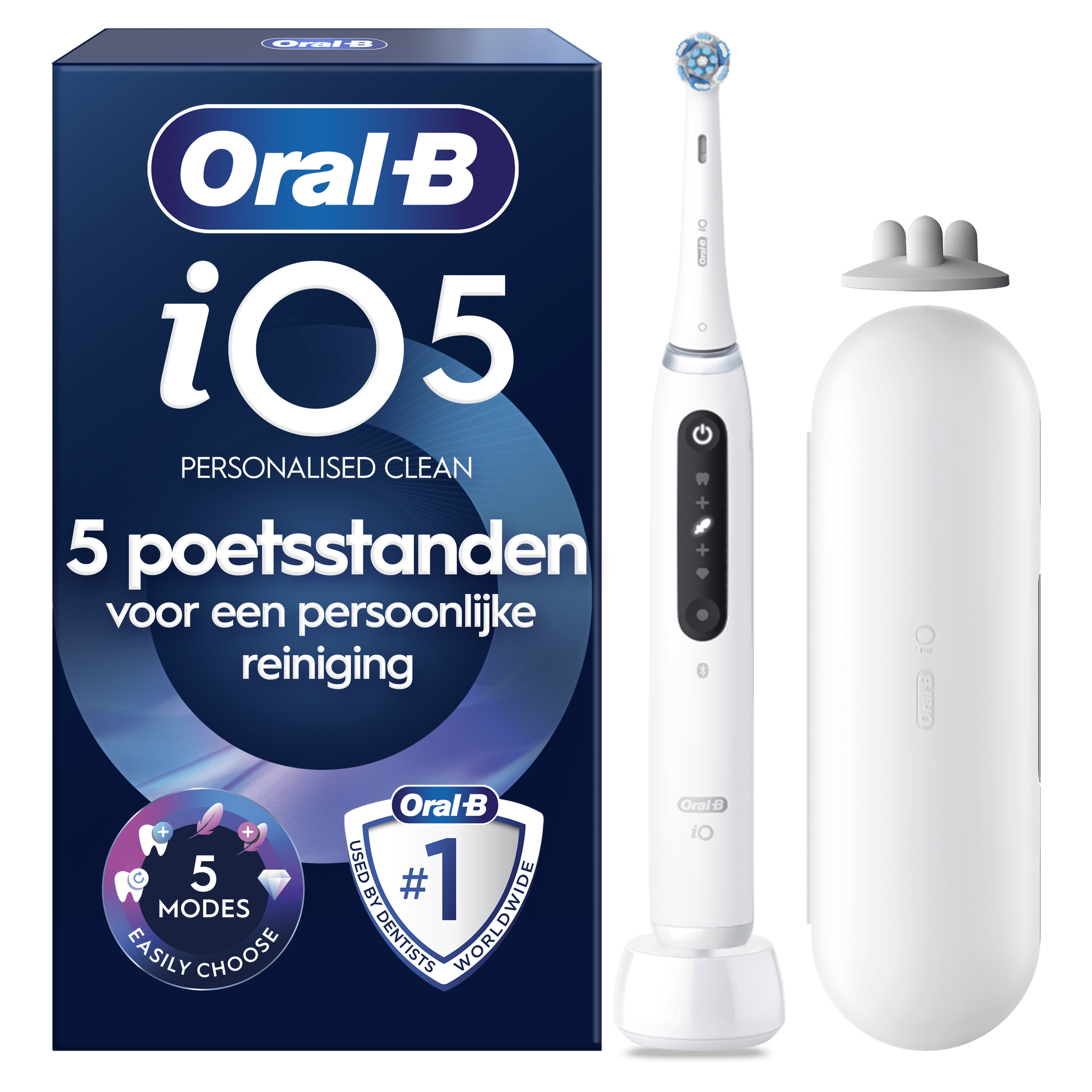 Oral-B iO 5s Wit Elektrische Tandenborstel