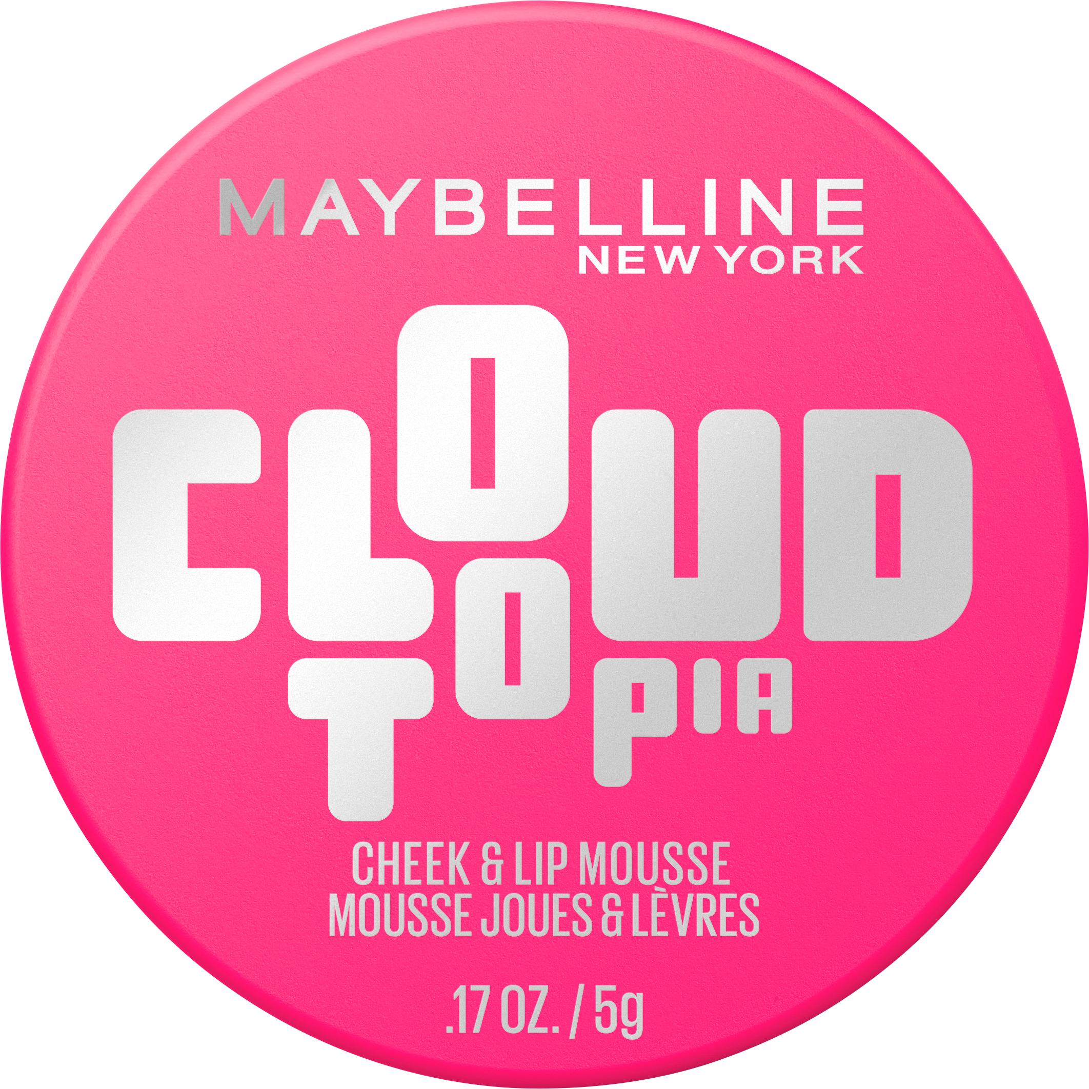 Maybelline New York Cloud Topia Blush Cream Cheek & Lip Mousse 04 Pink Daydream