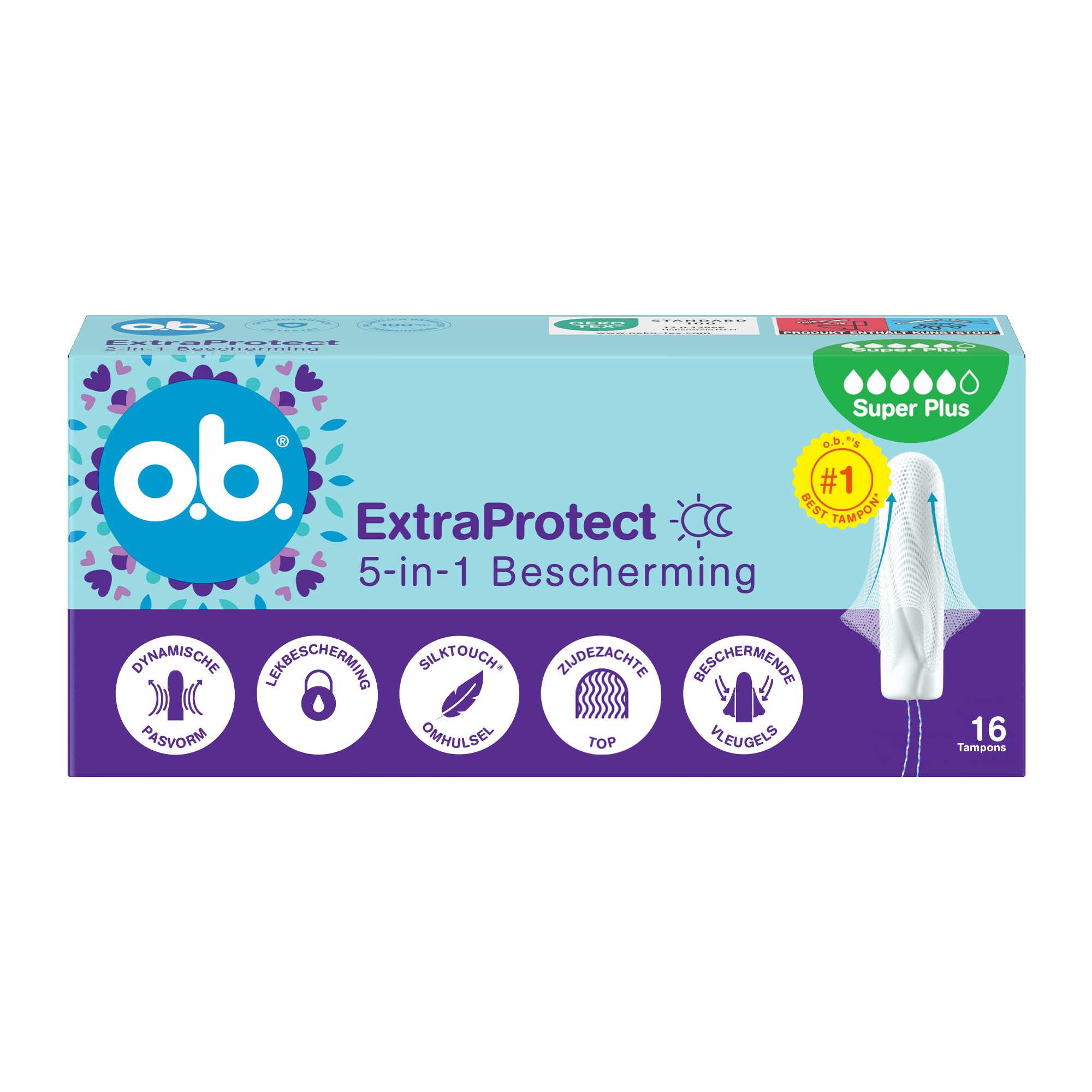 o.b.® Extra Protect Super Plus Tampons 16 Stuks