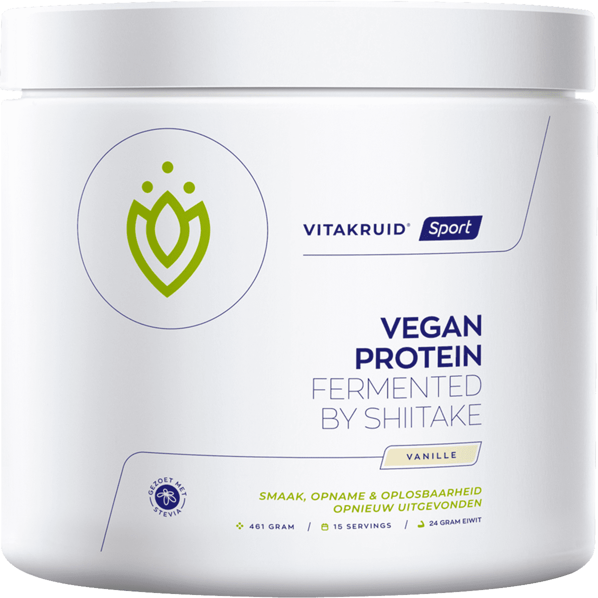 Vitakruid Vegan Prote�nepoeder Vanille 461 gram