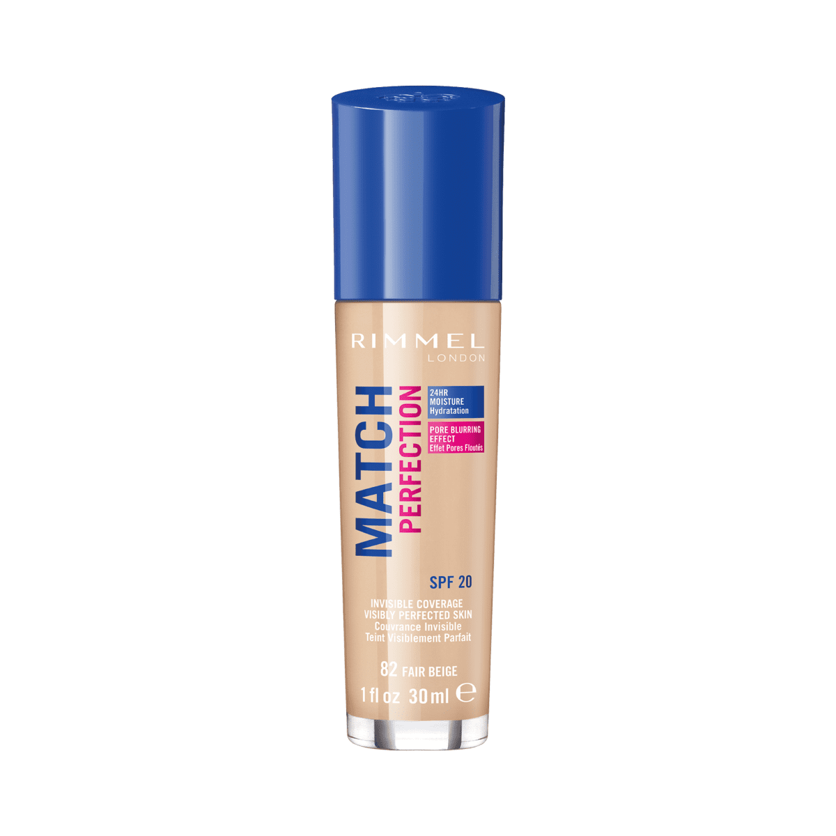 Rimmel London Match Perfection Foundation 082 Fair Beige