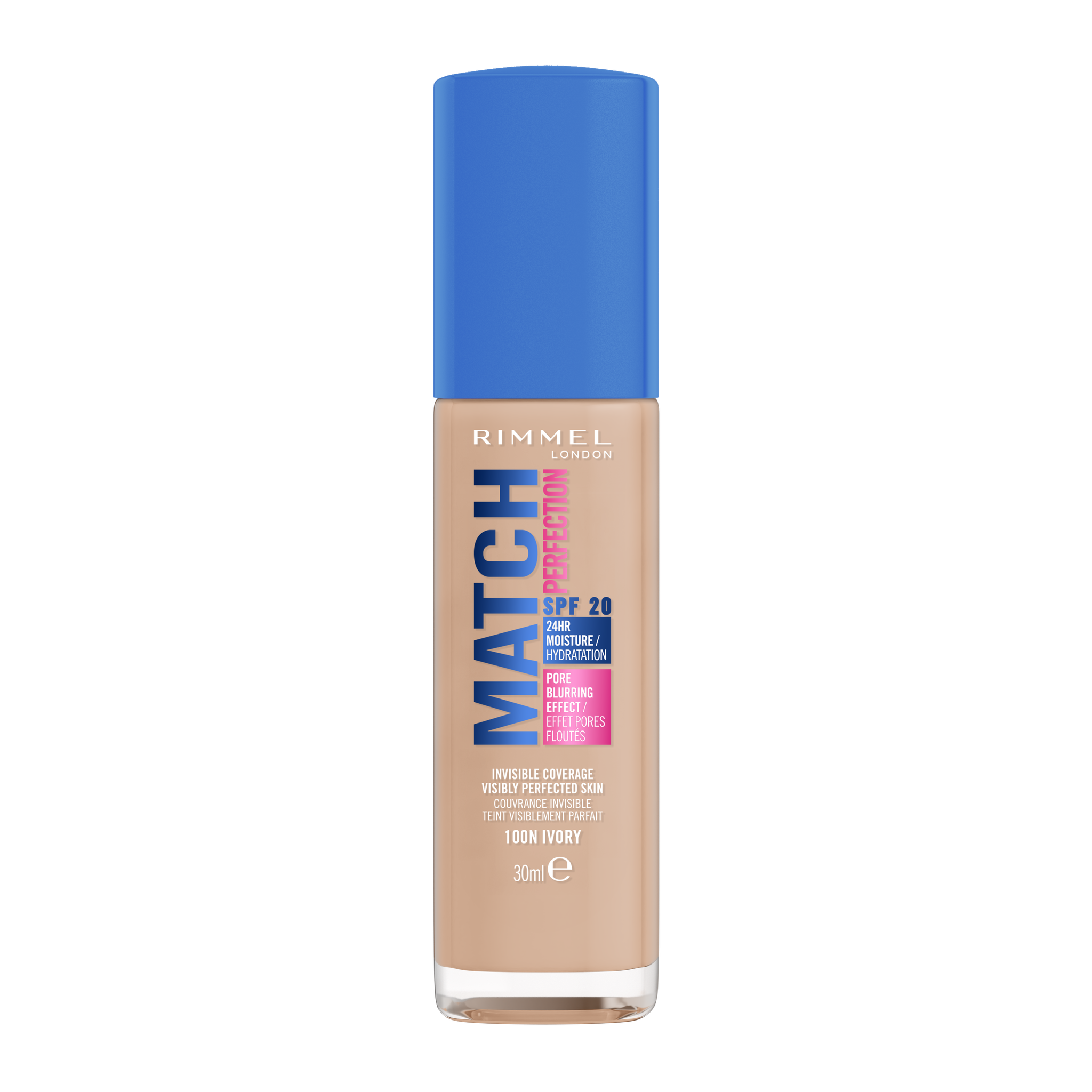 Rimmel Match Perfection Foundation 100N Ivory 30 Ml