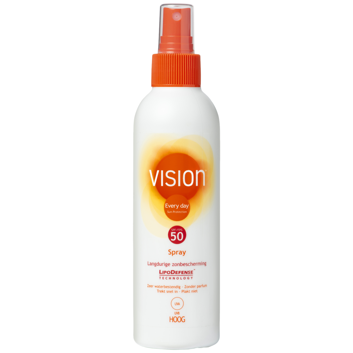 Vision Zonnebrand SPF50 Spray 180 ML