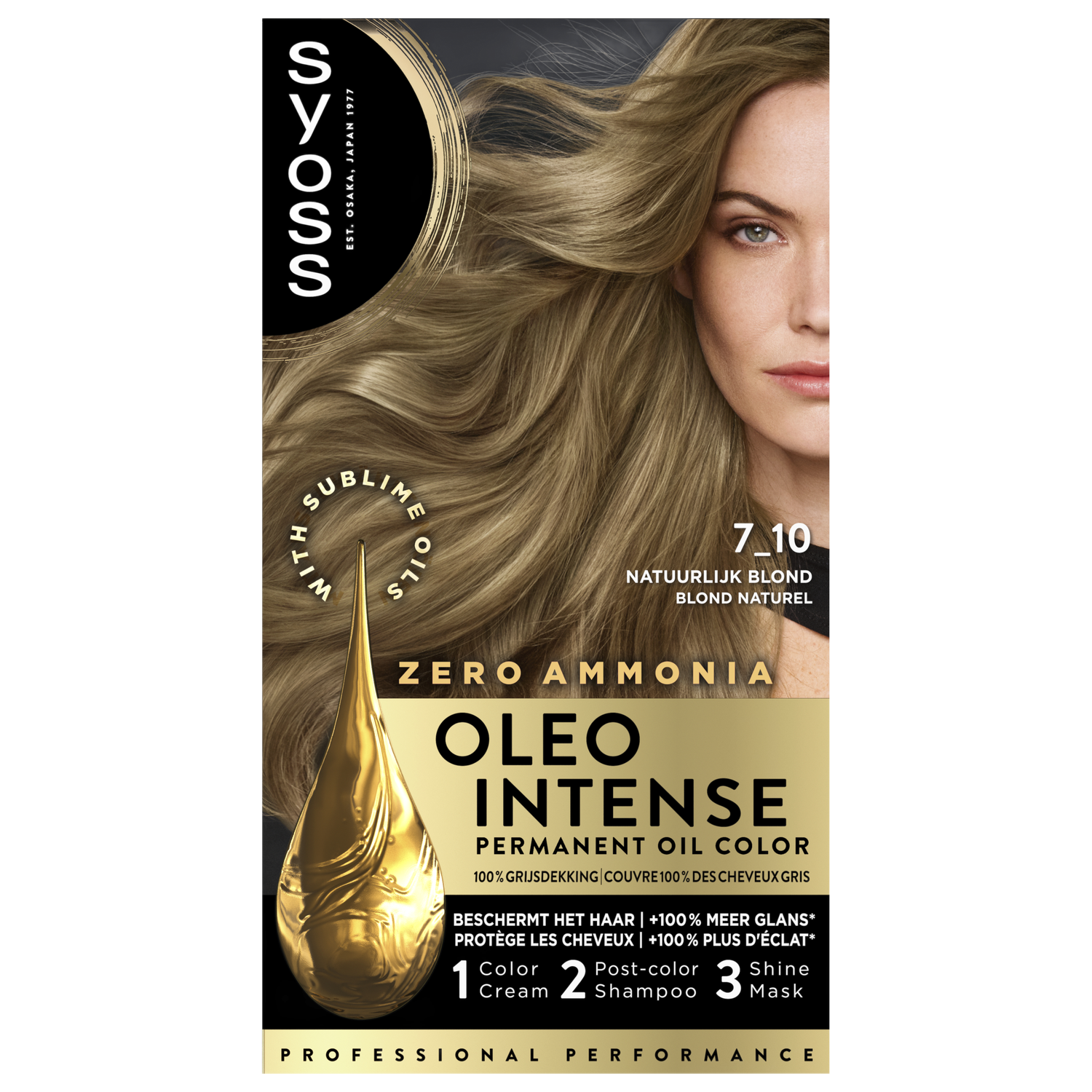 Syoss Oleo Intense 7-10 Natuurlijk Blond/Blond Naturel