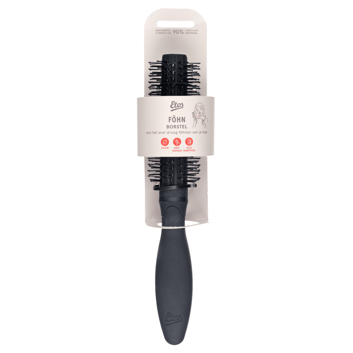 Etos Basic Borstel Rond Nylon