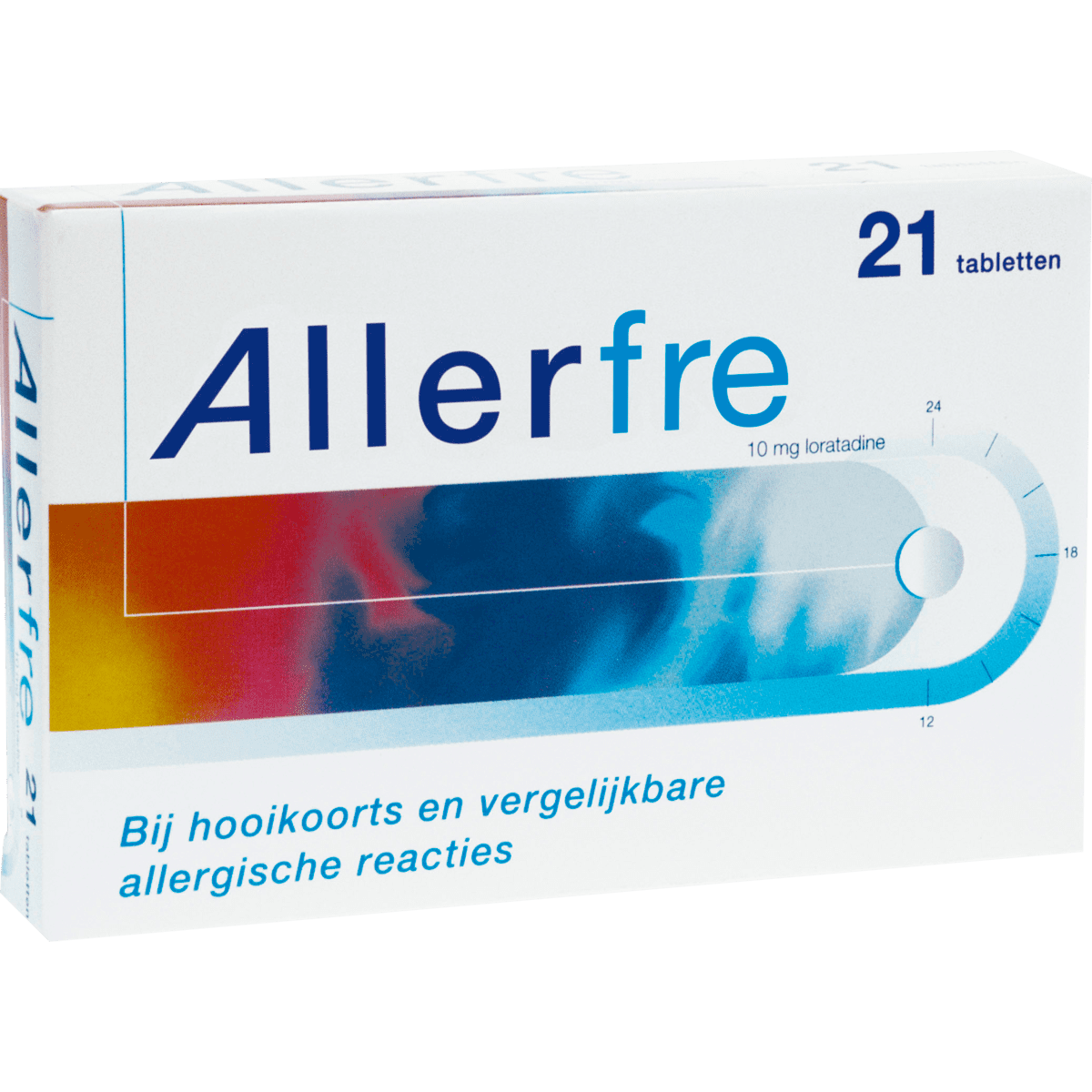Allerfre Antihooikoorts Loratadine 10 MG Tabletten 21 Stuks