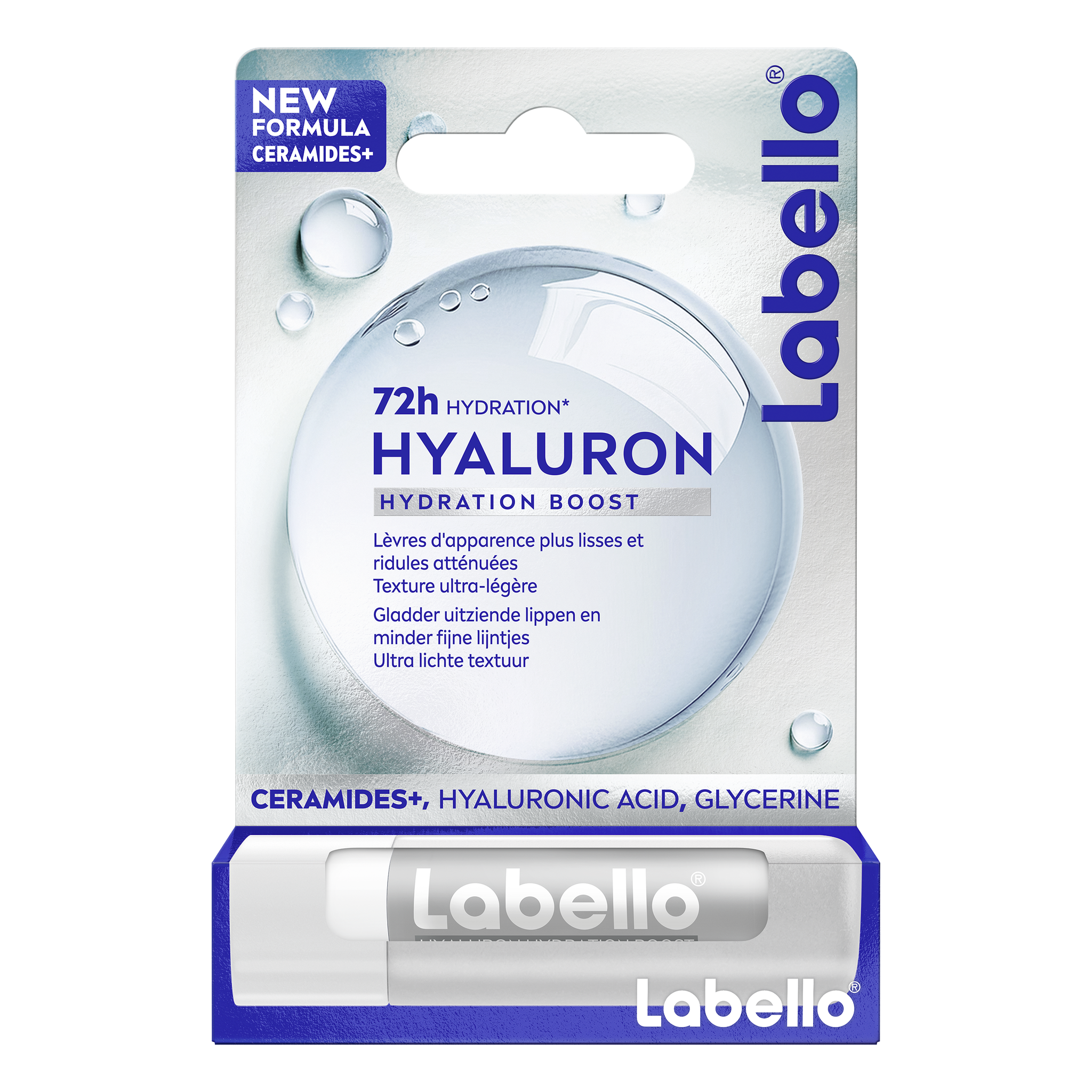 Labello Hyaluron Lip Moisture Plus 24u Hydratatie Lippenbalsem