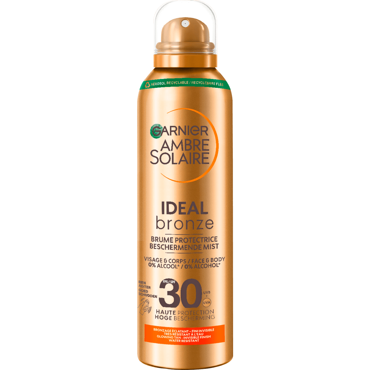 Garnier Ambre Solaire Ideal Bronze Beschermende Mist SPF30 150 ML