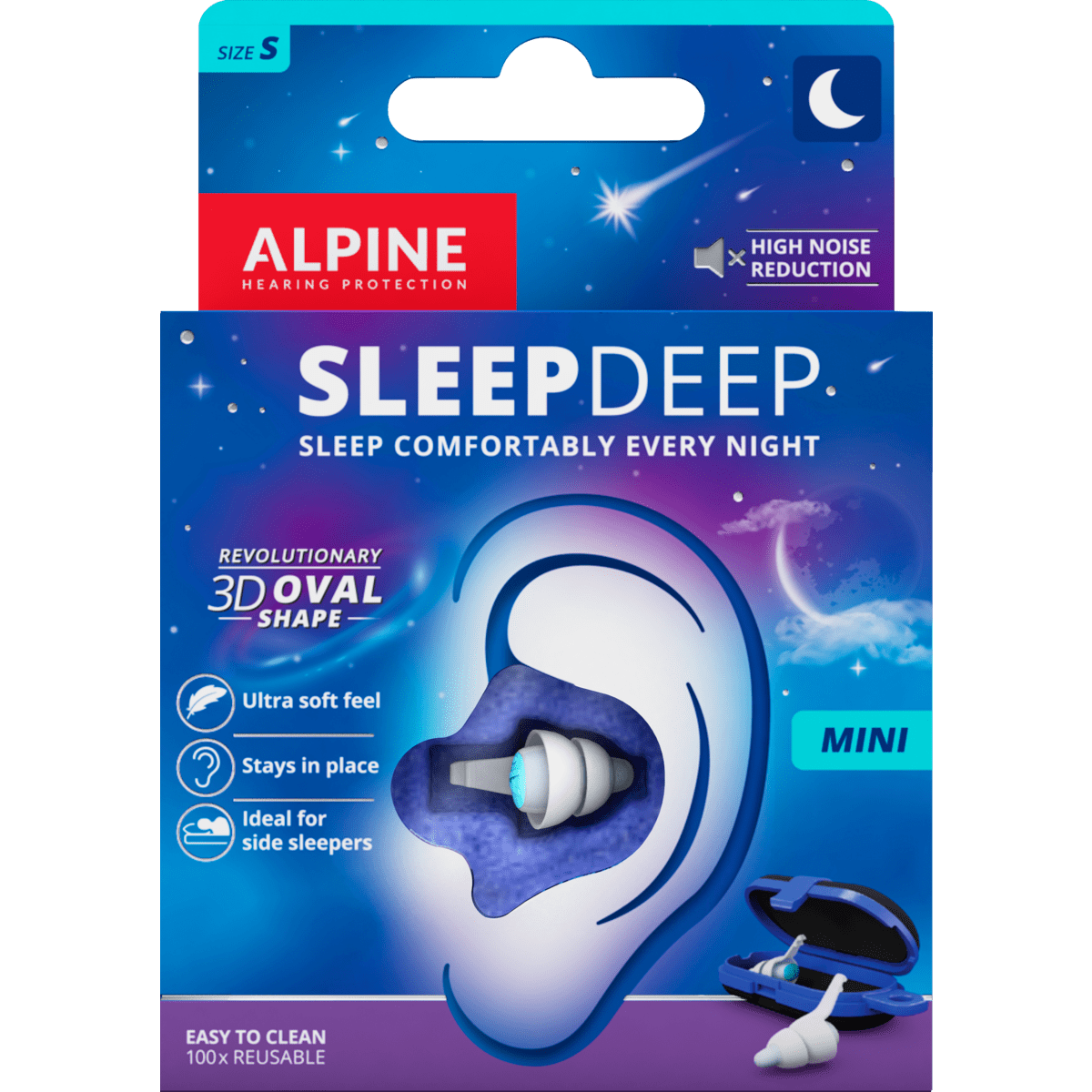 Alpine SleepDeep Mini Sleeping Earplugs 2 EA Etos