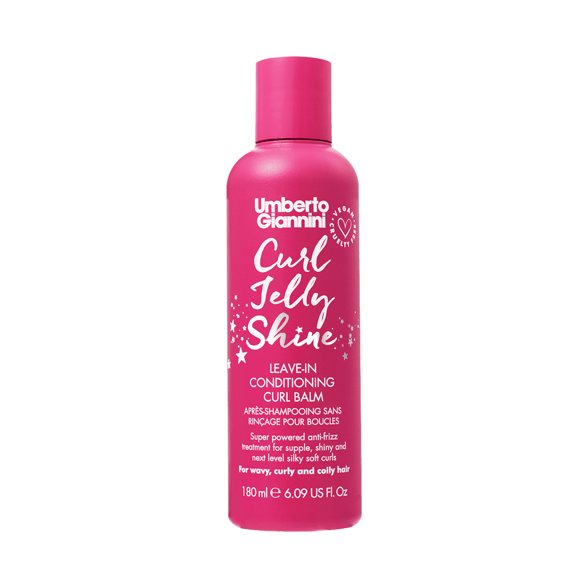 Umberto Giannini Curl Jelly Shine Leave-In Conditioning Curl Balm 180 ML