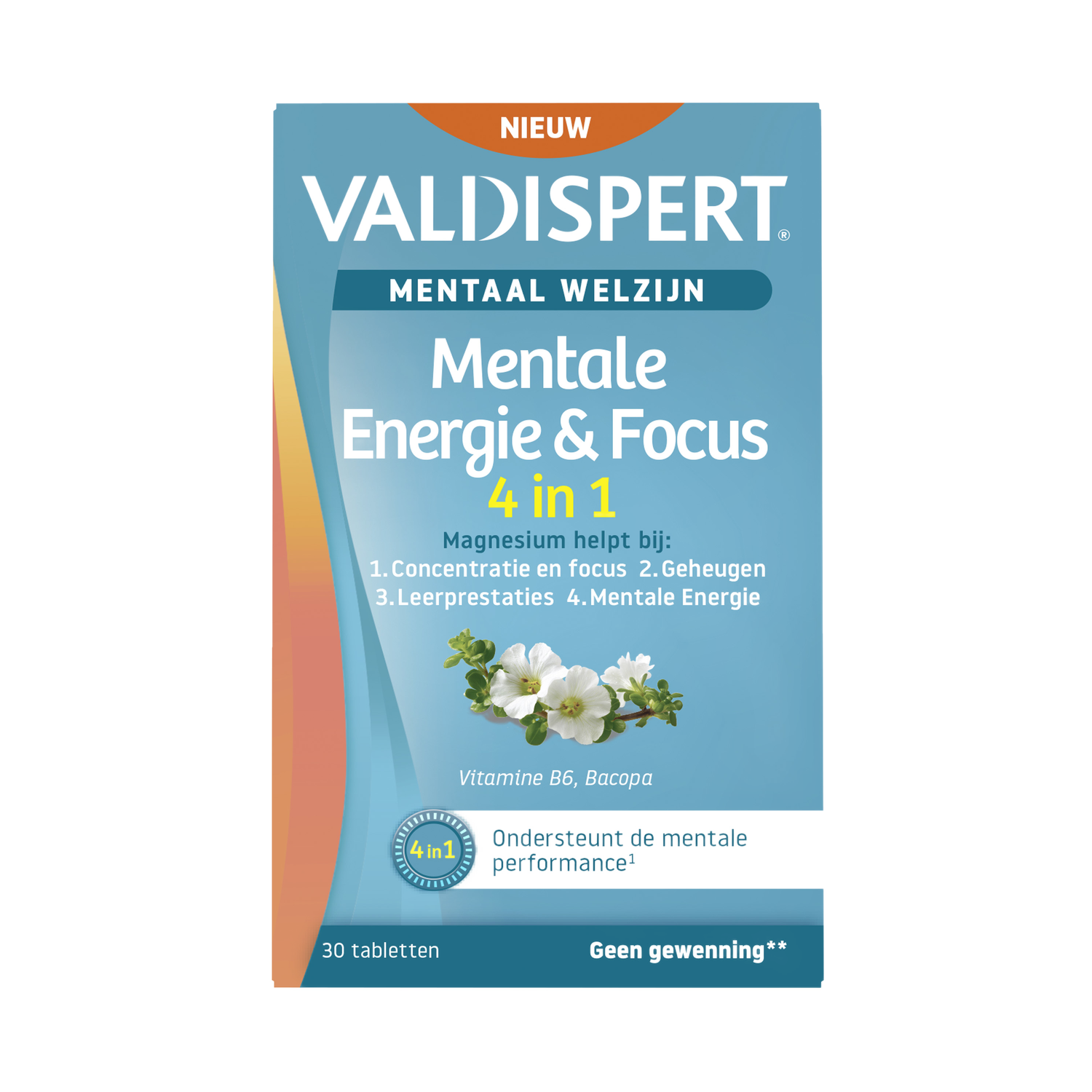 Valdispert Mentale Energie & Focus 30 Stuks