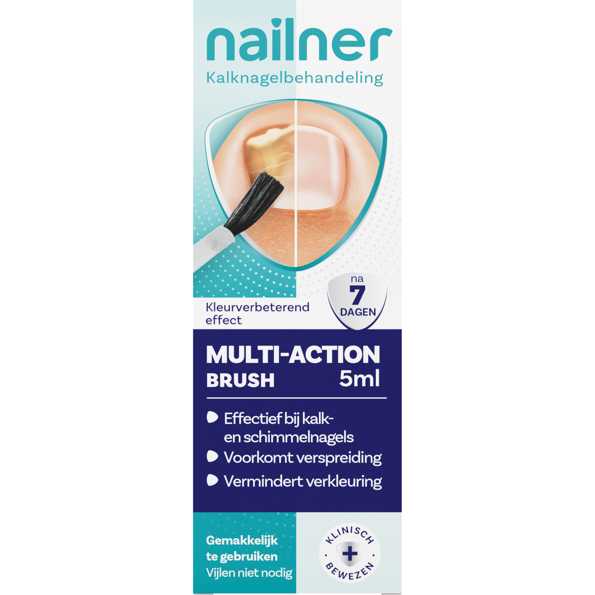 Nailner Kalknagelkwastje Multi-Action 5 ML