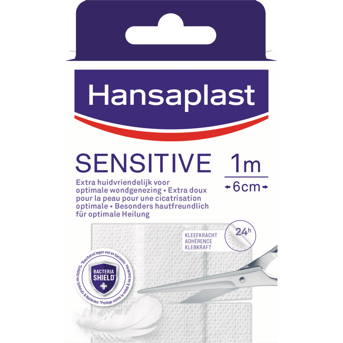 Hansaplast Sensitive Pleister 1mx6cm
