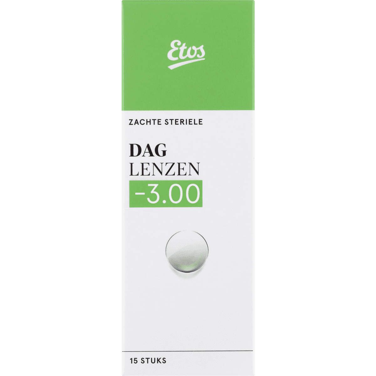 Etos Zachte Daglenzen -3,00 15 stuks