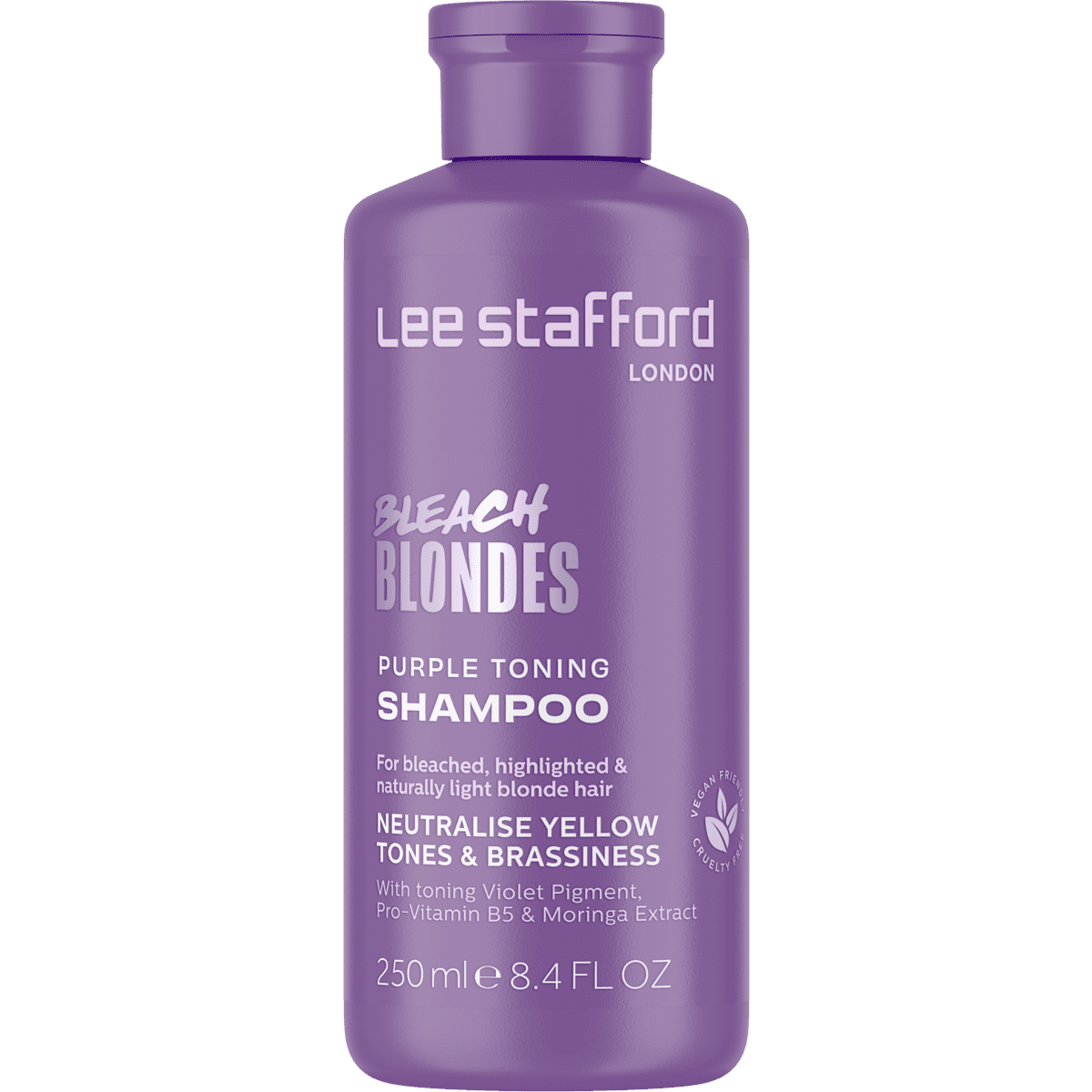 Lee Stafford Bleach Blondes Purple Toning Shampoo 250 ML