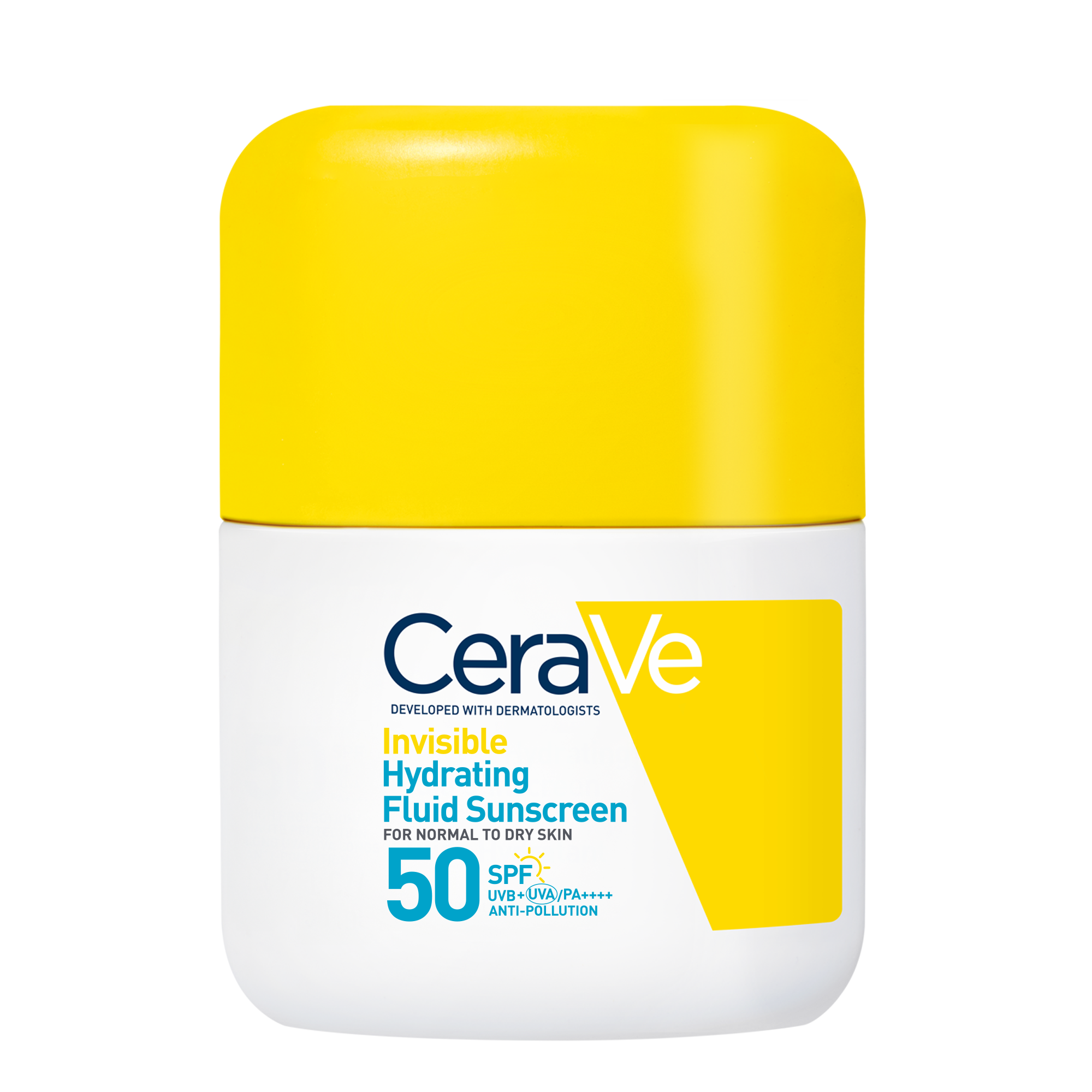 Cerave Onzichtbare Hydraterende Fluïde Zonnebrandcrème SPF50 50 ML