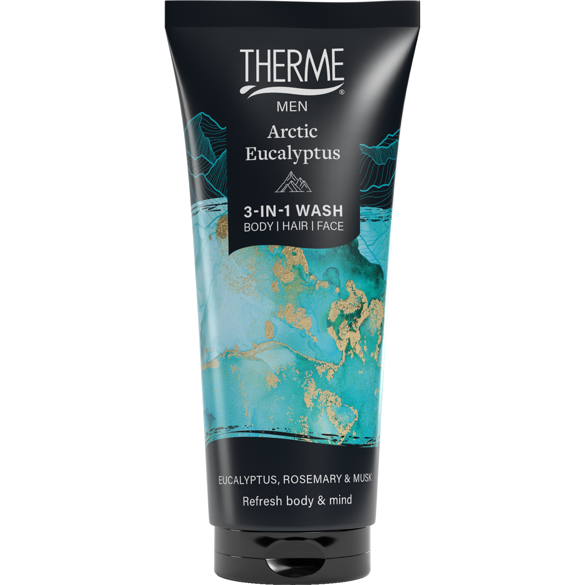 Therme Men 3-In-1 Arctic Eucalyptus Douchegel 200 ML