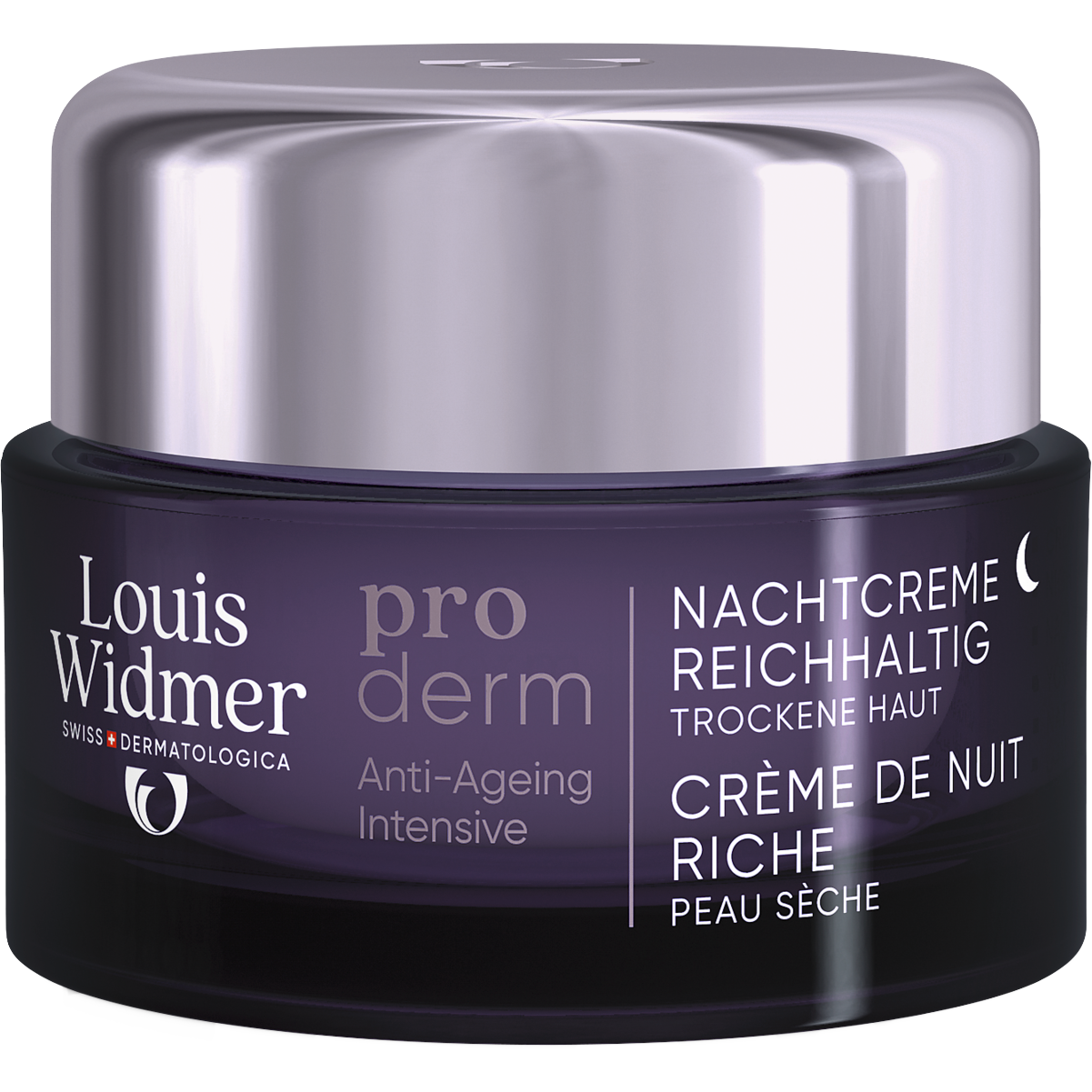 Louis Widmer Proderm Nachtcrème Rijke Textuur Licht Geparfumeerd 50 ML